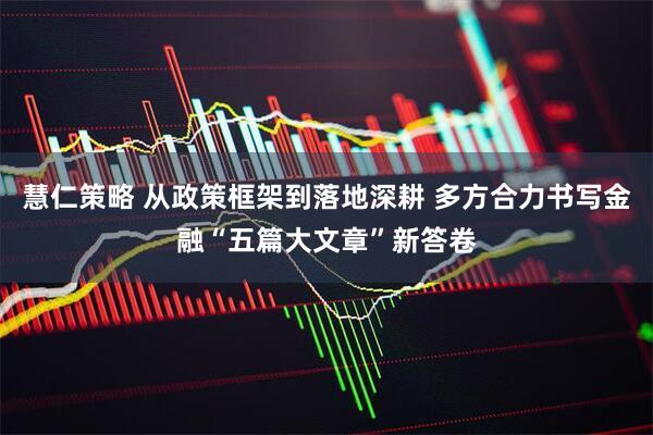 慧仁策略 从政策框架到落地深耕 多方合力书写金融“五篇大文章”新答卷